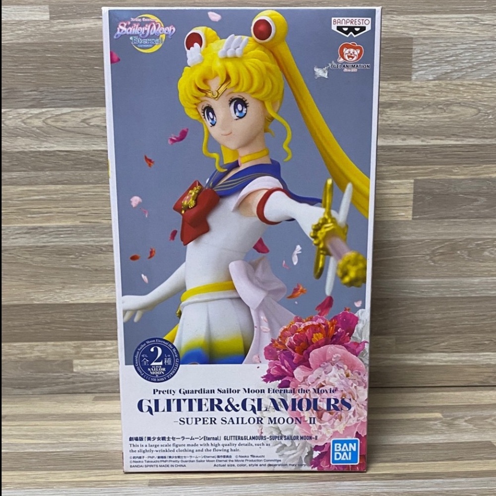Bandai Sailor Moon Action Figure - Glitter & Glamours Super Sailor Moon II - Picture 9 of 9